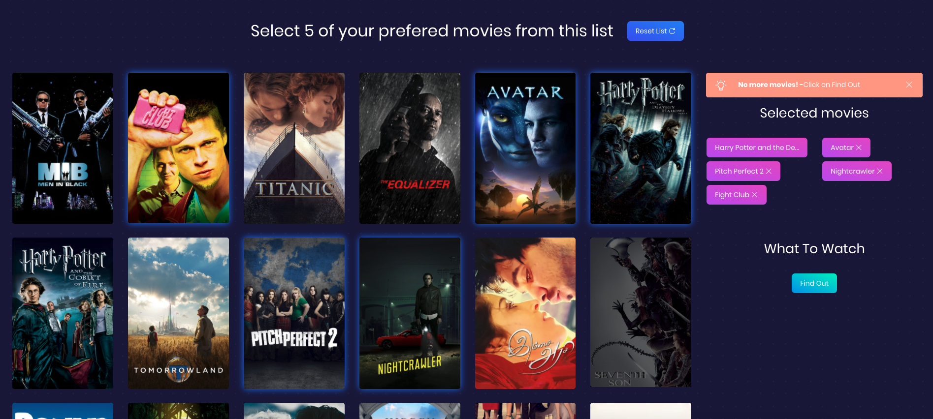 What To Watch